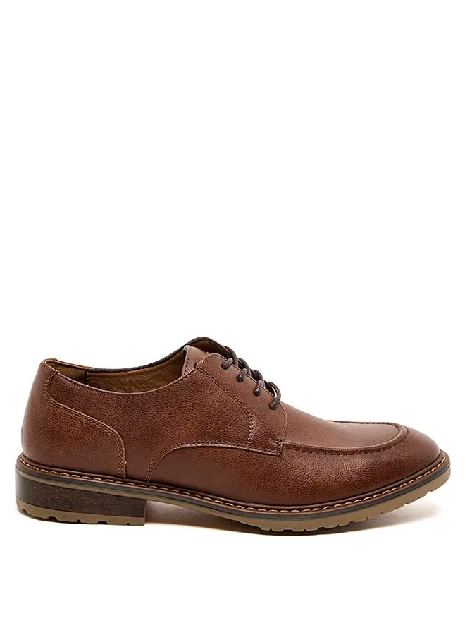 Mravius Tan Men's Oxford Formal Shoes