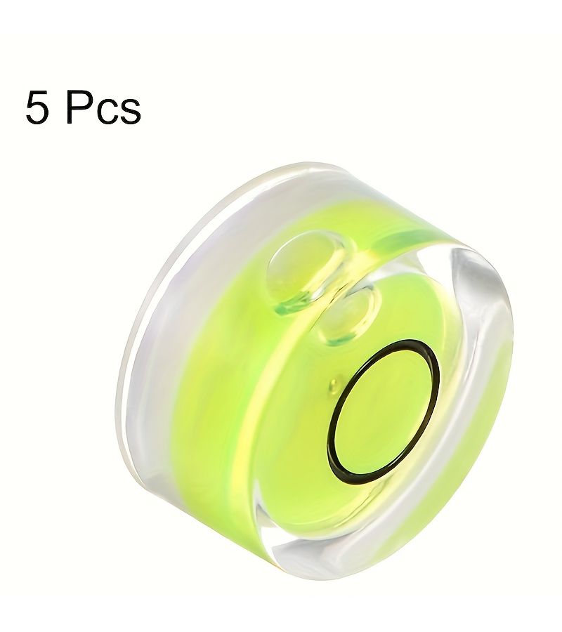 5 Green Mini Spirit Levels 12x6mm High Precision 0 1mm for Tripods Telescopes - Image 4