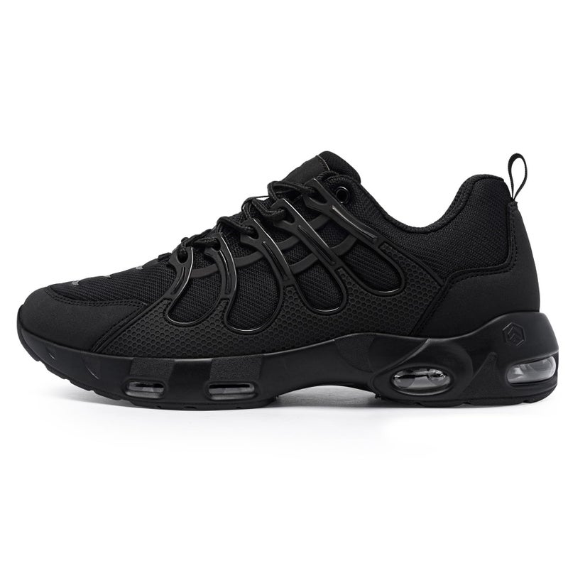 LARNMERN Non Slip Work Shoes for Men Slip Resistant Sneakers Casual Comfort Walking Mens Chef Kitchen Restaurant Breathable Wide Widthï¼ŒBlack 9.5 Wide - Image 4