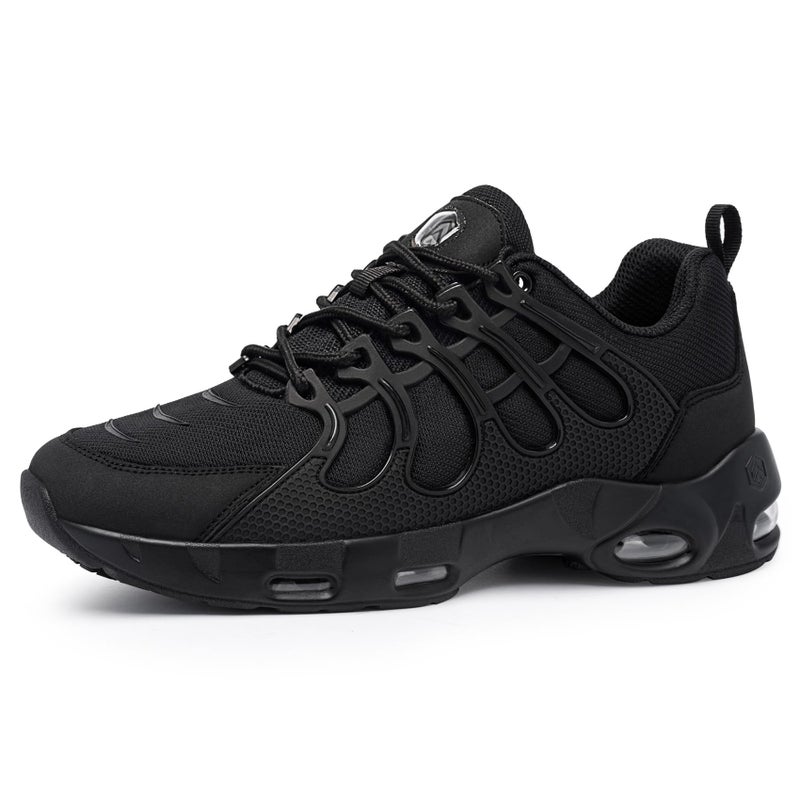LARNMERN Non Slip Work Shoes for Men Slip Resistant Sneakers Casual Comfort Walking Mens Chef Kitchen Restaurant Breathable Wide Widthï¼ŒBlack 9.5 Wide - Image 3