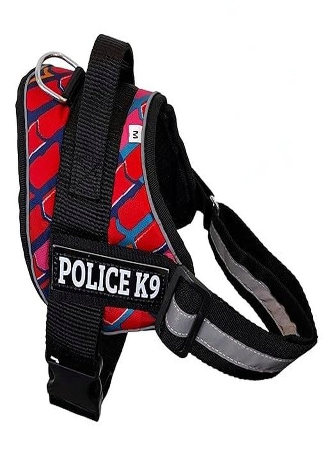24 BH BAZAAR Dog Harness for Pets Adjustable Reflective No Pull Dog Body Belt | Extra Large Dog Harness | Harness for Dogs Large Size | Dog Belt for Medium Dogs | Harness for Dogs Small Size - Image 1