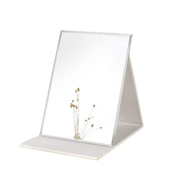 SUPER HD LARGE PORTABLE MAKEUP MIRROR MULTI STAND ANGLE HANDFREEPORTABLETABLE FOLDING MIRROR 69 X 49 INCHES