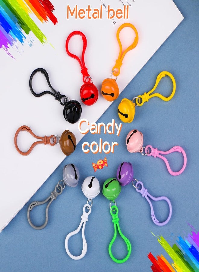 SOCNITC 150 PCS Lanyard Clips and Hooks, Multicolor Lobster Clasp Keychain Plastic Lanyard Clips with Jump Rings, Lanyard Hook for Keychain Clasp, Plastic Keychains Backpack Clips for Crafts DIY Handmade - Image 5