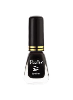 DAZLLER Liquid Eyeliner, 6.5Ml, Black, Velvet Matte, Washable, Water-Resistant, Smudge-Proof  - Image 1