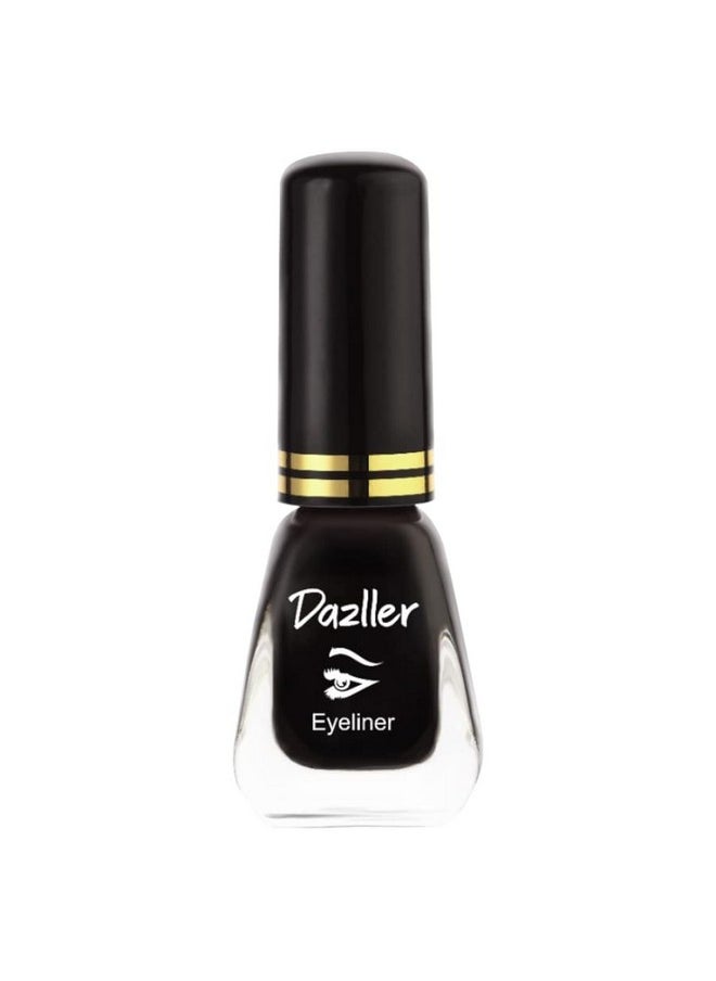 DAZLLER - Liquid Eyeliner, 6.5Ml, Black, Velvet Matte, Washable, Water-Resistant, Smudge-Proof - Image 1