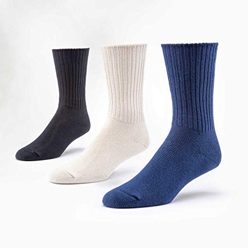 Maggie's Organics Cotton Tri-pack Cushion Crew Socks - Image 5