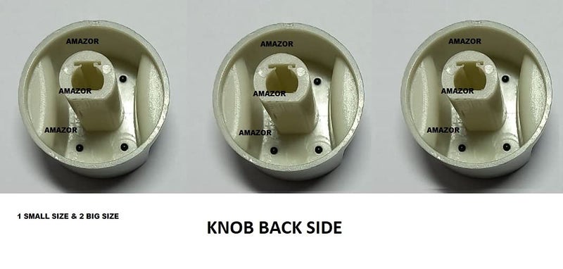 Brass Knob for Gas Geyser Operates