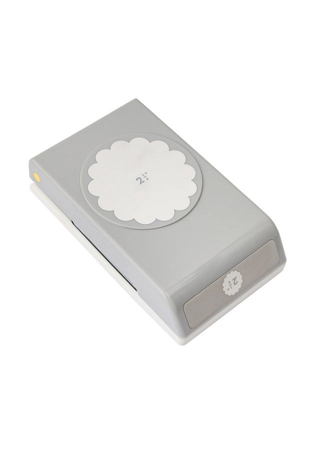 EK Tools EK tools 2.25-Inch Scallop Circle Punch, Large, New Package, White  - Image 1