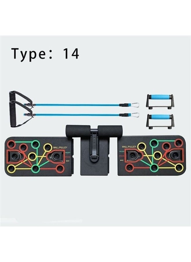 Generic - 9 in 1 Foldable Push Up Board for Home - Image 1