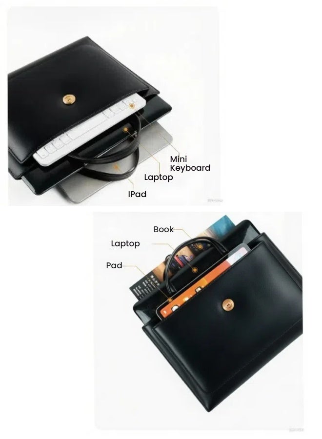 Journey Mate 16-Inch Waterproof Handbag Laptop Sleeve – Universal Fit for MacBook Pro 16", Dell XPS 15, HP Spectre, Lenovo ThinkPad & More - Image 4