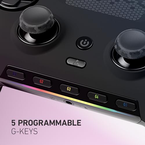 SCUF ENVISION V1 (2023) Wired PC Gaming Controller - Five Remappable G-Keys - Remappable Back Paddles - iCUE Compatible - Black - Image 2