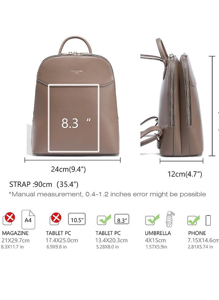 David Jones - David Jones- School Backpack with Compartment Model cm6939- Backpack with high Quality PU material- Backpack for All content including laptop and tablet- Stylish modern designed backpack - Image 1