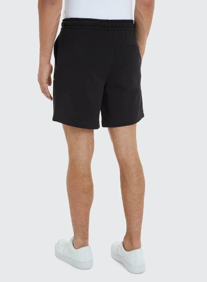 Calvin Klein Jeans Men's Institutional Sweatshorts - Cotton, Black