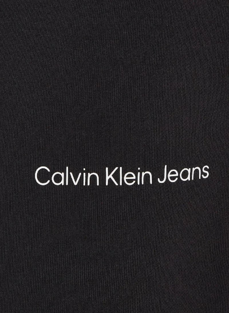 Calvin Klein Jeans Men's Institutional Sweatshorts - Cotton, Black