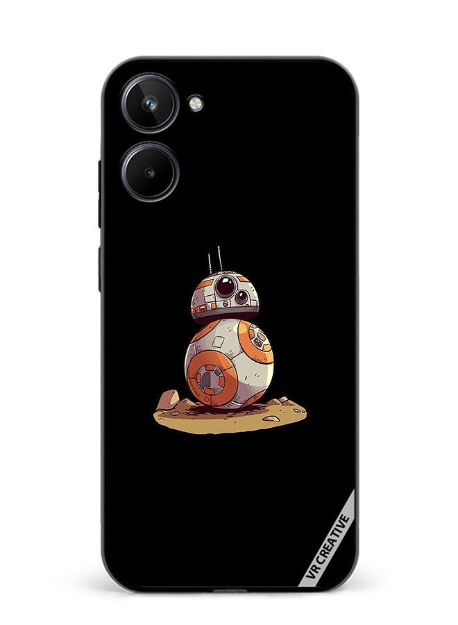 VR CREATIVE Protective Case Cover For Realme 10 Bb8 Star Wars Character Design Multicolour - Image 1