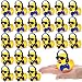 Leitee 24 Sets Video Game Party Favors Rubber Ducks with Mini Headset Glasses and Controllers Cute Bath Rubber Ducks Small Bathtub Accessories Toys for Birthday Swimming Party Favors Decoration - Image 2