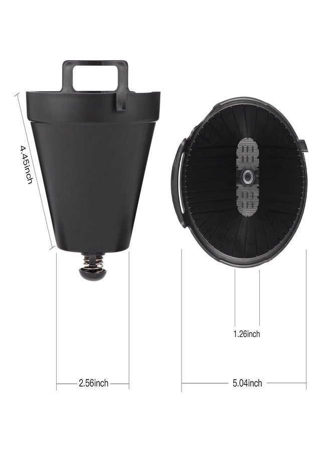 SLLFLY Permanent CE250 CE251 Filter Basket Holder & Gold Tone Filter Set，Compatible with Ninja 12-Cup Programmable Coffee Brewer CE200, CE200BRN, CE200C, CE201, CE201BRN, CE201C - Image 5