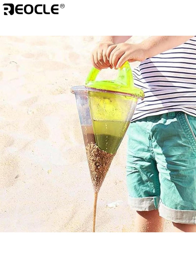 REOCLE Kids Castle Building Kit with Spilling Funnel Sand & Beach Toys Ultimate Sand-Water Mixing Toy for Spectacular Creations Easy to Assemble Durable Ideal for Beach Vacations Outdoor Play for Older Kids - Image 5