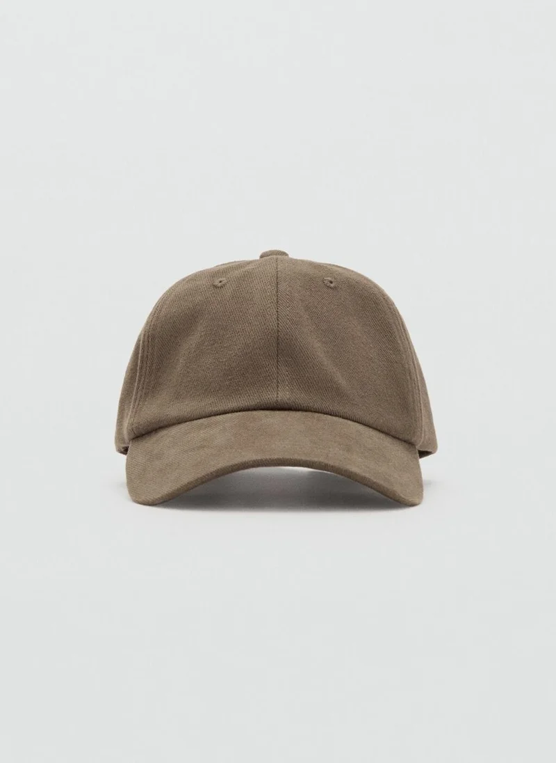 Mango Man Cotton visor cap