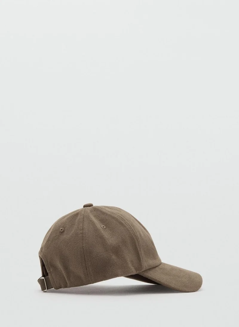 Mango Man Cotton visor cap