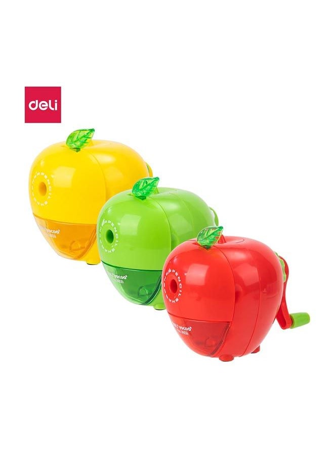Deli Rotary Pencil Sharpener 1 Pcs assorted colors 