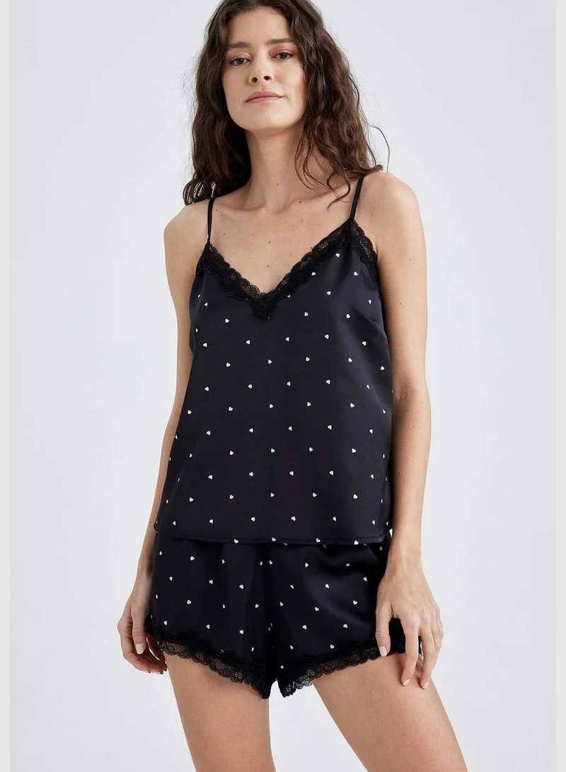 DeFacto 2 Pack Woman Strappy Woven Sets