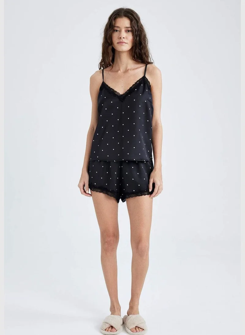 DeFacto 2 Pack Woman Strappy Woven Sets