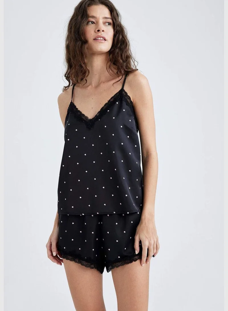 DeFacto 2 Pack Woman Strappy Woven Sets