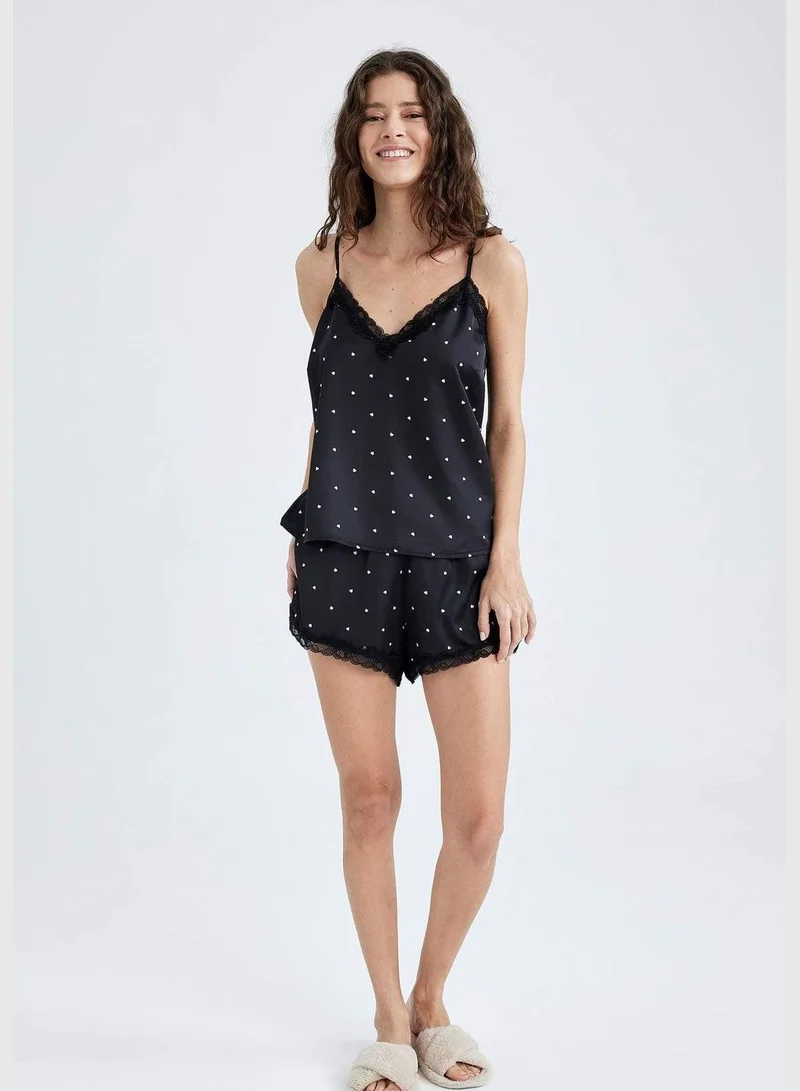 DeFacto 2 Pack Woman Strappy Woven Sets