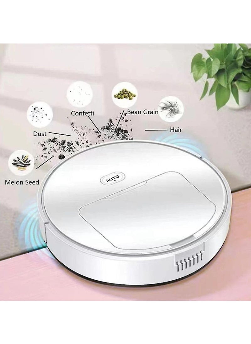 LIMITLESS Smart Automatic Robotic Vacuum Cleaner, Slim Rechargeable Electric Robot with Brush Motor Household Mopping Floor Cleaner, Self Programmed Navigation, Carpet, Hardwood, Linoleum, Tile  - Image 5