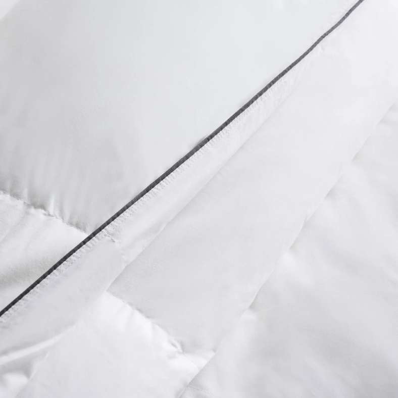 Pan Home لحاف ألتيميت من ريش البط الناعم مقاس 230×220 سم، أبيض - Image 3