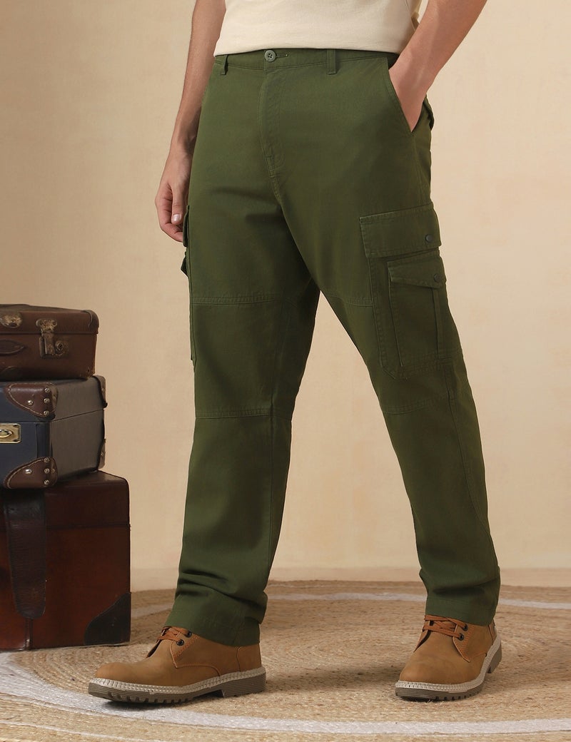 fyltr Men's Utility Cargo Trouser - 100% Cotton | Regular Fit  | Pants for Men | Trousers for Men - Image 5