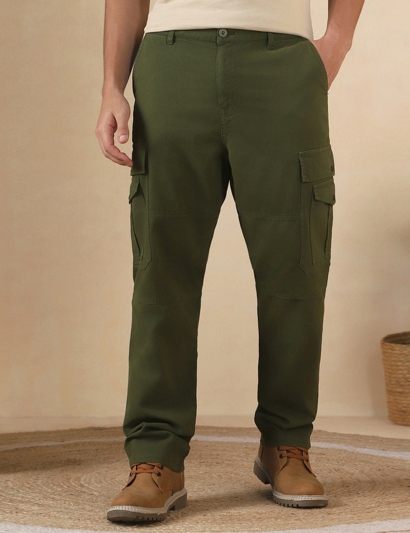 fyltr Men's Utility Cargo Trouser - 100% Cotton | Regular Fit  | Pants for Men | Trousers for Men - Image 2