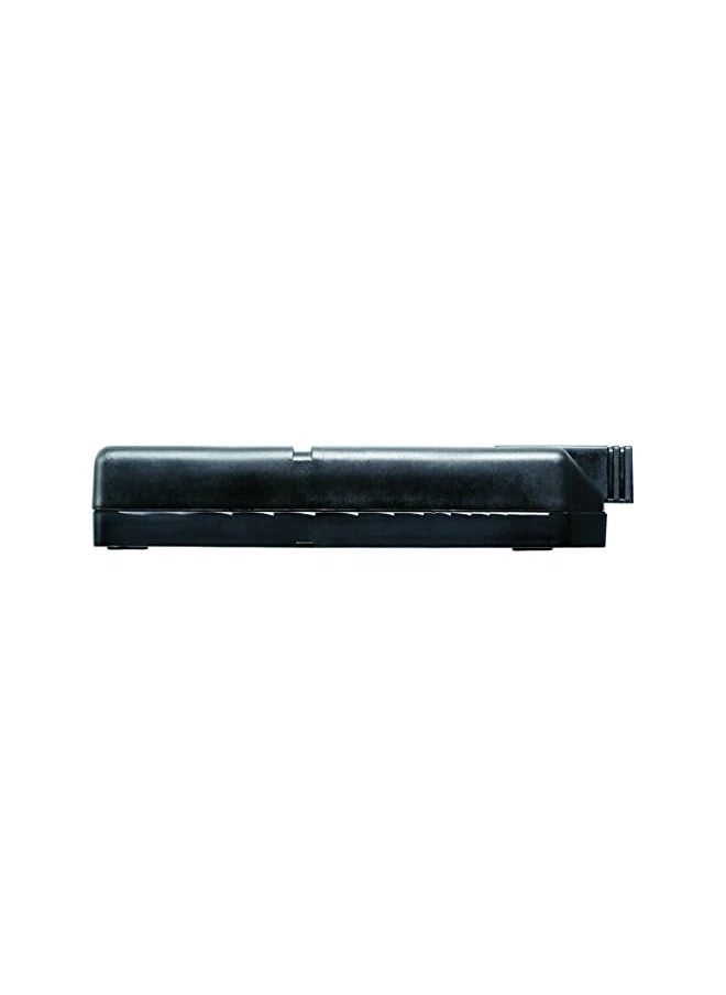 MASTERPLUG Masterplug ELS132B-01 Permaplug Two Socket Trailing Socket, without Plug and Cable, 13 Amp, Black  - Image 4