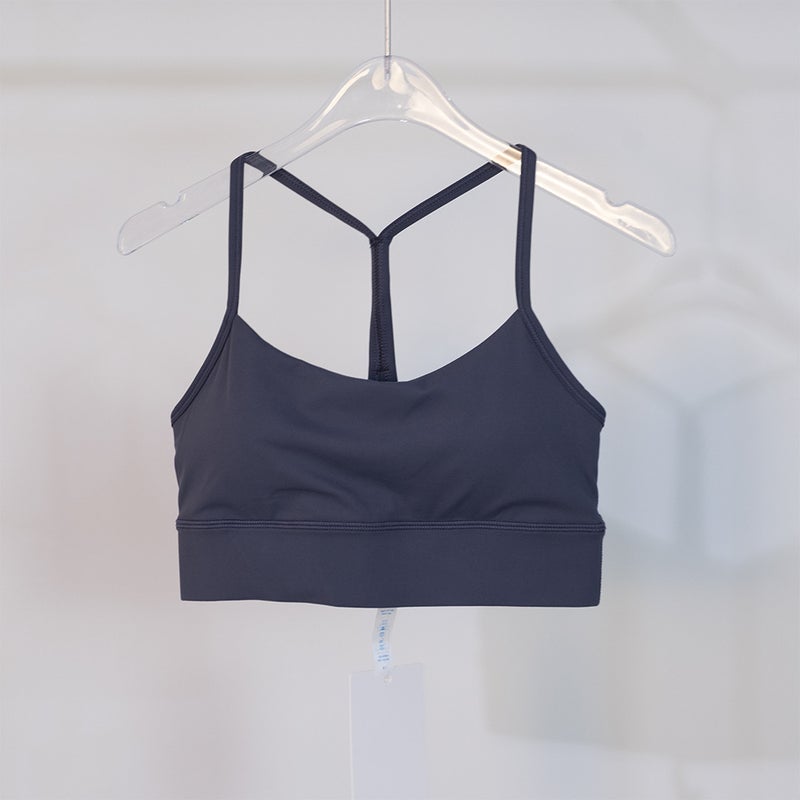 Yoga Clothes Y-Shaped Beauty Back Women'S Sports Quick-Drying Underwear Nude Double-Sided Brushed Solid Color Bra Sports Top Bra - Image 1