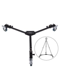 ANDOER Professional Tripod Dolly Heavy Duty Photography Tripod Base Stand Wheels Max. Load 15KG for Camera Camcorder Video Shooting Studio Photography Activity Shooting  - Image 5