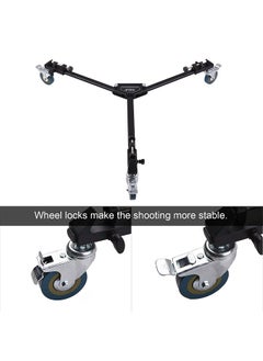 Professional Tripod Dolly Heavy Duty Photography Tripod Base Stand Wheels Max. Load 15KG for Camera Camcorder Video Shooting Studio Photography Activity Shooting - pzsku/Z2B4B1BE1C748C2EC3F3AZ/45/_/1694512434/43d0880f-b7af-45ba-99bf-bb7584a3277a