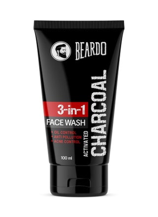 Beardo 3-in-1 Activated Charcoal Face Wash| Deep Cleanse, Exfoliate & Detoxify | All-in-One Face Wash for Oily Skin, Dirt & Pollution Removal | Oil Control Face wash for men 100ml - pzsku/Z2B4B22EF190CE89EC22FZ/45/1745406553/78c47b16-90a0-4538-9797-55e73b0bc431