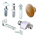 Prime-Line PRIME-LINE Prime-Line Products N 7283 Bi-Fold Door Repair Kit, For Use With 7/8 In Wide Top Tracks, Mixed, 3/4 in L x  - Image 2