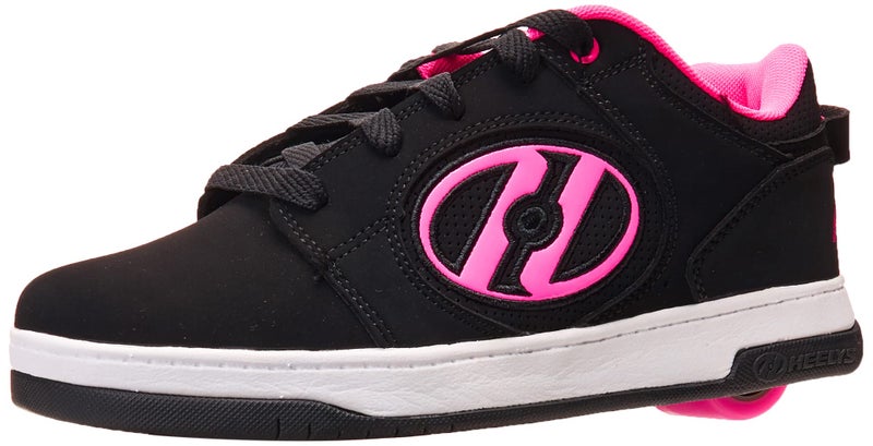 HEELYS Voyager Youth Girls Athletic Skate Shoe | Big Kid Black/Pink - Image 1