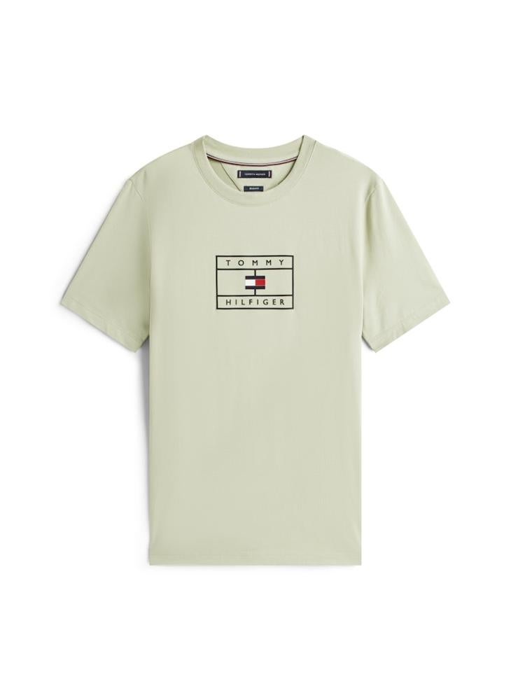 تومي هيلفيغر تيشيرت بقصة عادية بطبعة جرافيك - Image 5