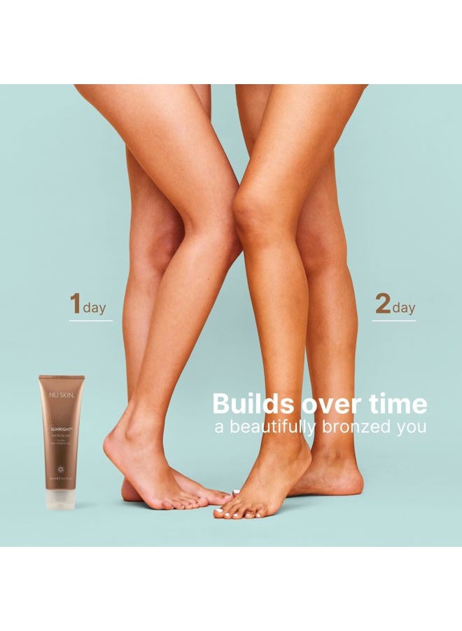 Nu Skin Sunright Insta Glow Self Tanner Gel | 4.2 oz | Summer Tan | Face & Body Bronzer | Beauty & Skin Care | Vitamin E & Avocado Oil & Amino Acids - Image 5