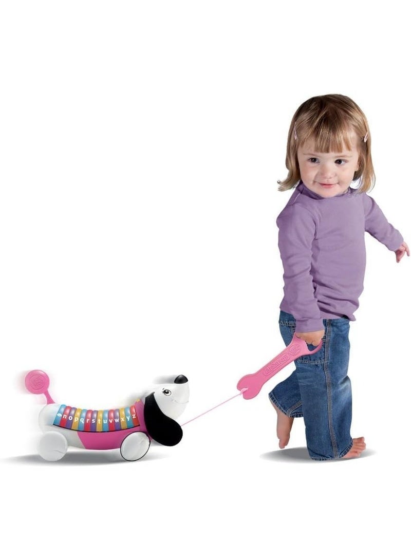 ليب فروغ لعبة LeapFrog AlphaPup التفاعلية باللون الوردي لتعلم الحروف الأبجدية (80-19242E/LF 80-19242E) - Image 3