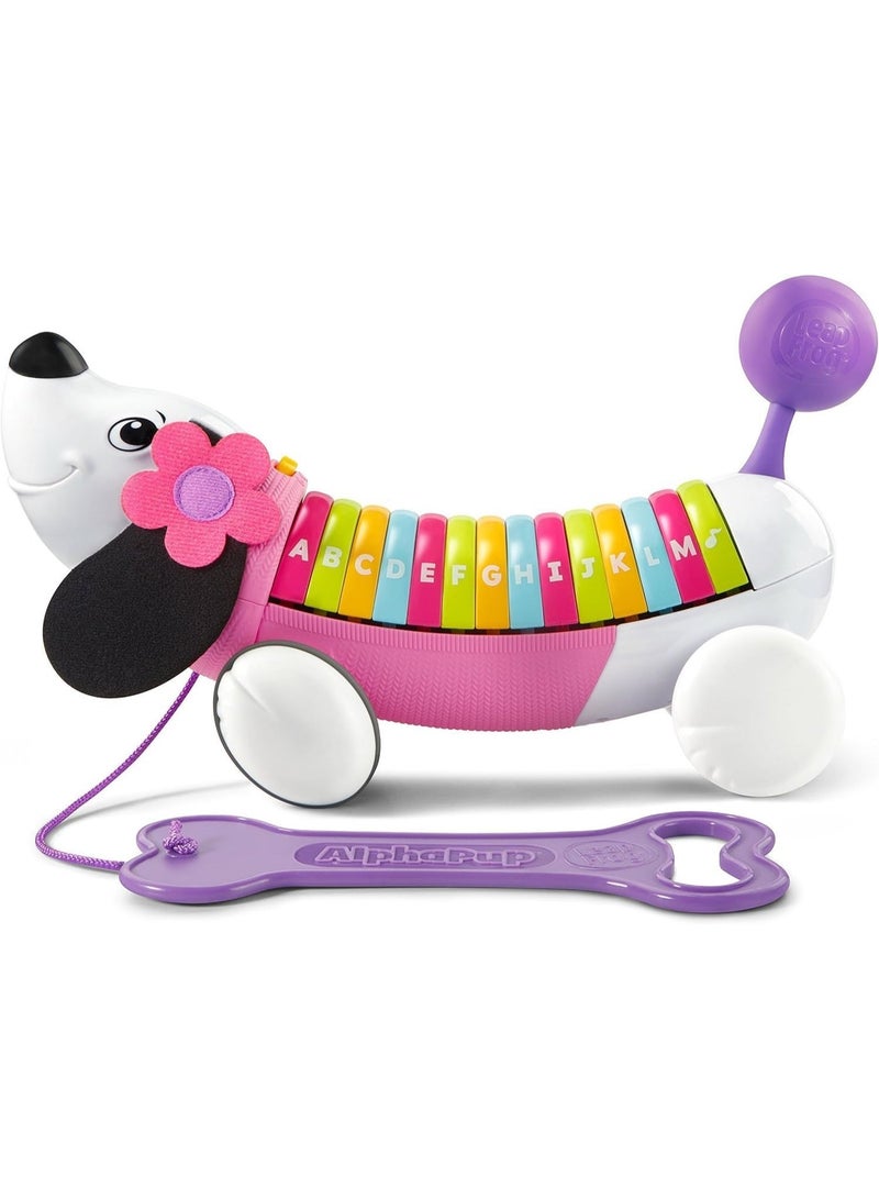 ليب فروغ لعبة LeapFrog AlphaPup التفاعلية باللون الوردي لتعلم الحروف الأبجدية (80-19242E/LF 80-19242E) - Image 1