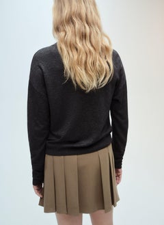 MANGO Casual V-Neck Knitted Cardigan  - Image 2