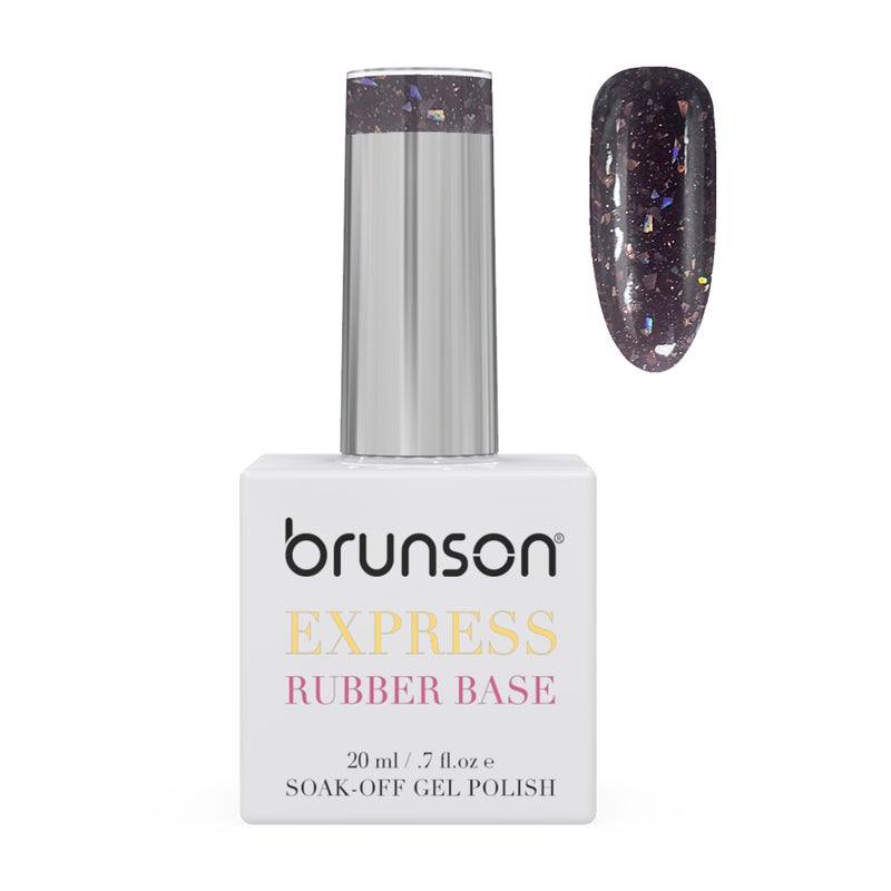 brunson TPO free Rubber Base Gel polish 20ml Soak Off Base Coat for Nail Strengthening Long Lasting Gel Polish Base for Chip Free Shine Brittle Nails UV Rubber base Russian manicure Non Yellowing salon manicure - Image 1