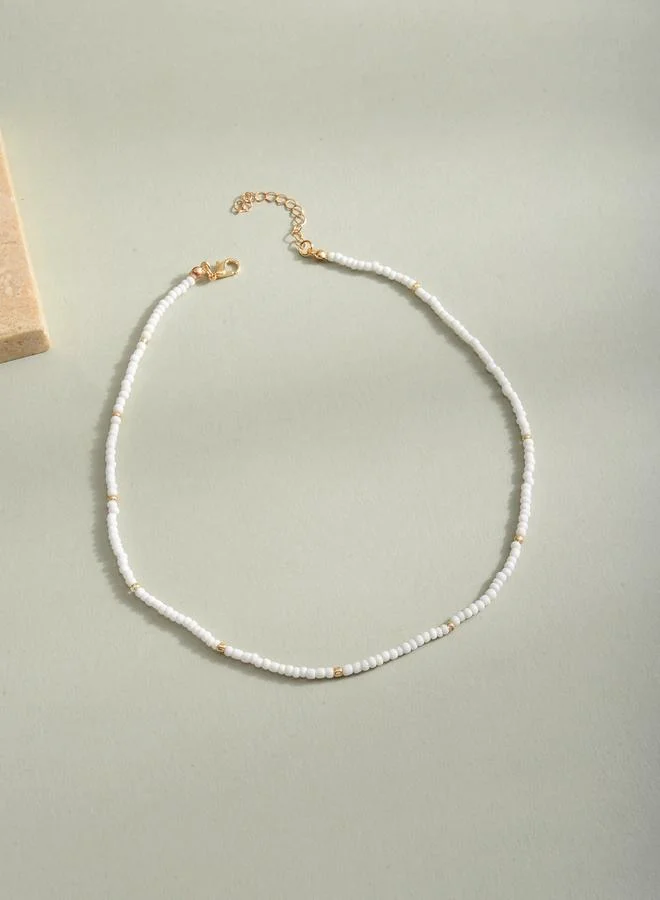 Take Two Beaded Necklace