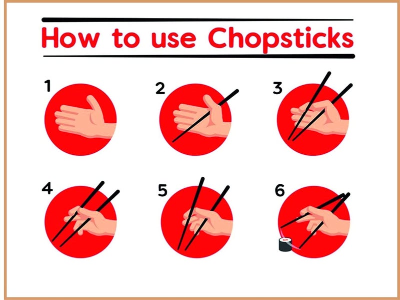 SWASTHA HYGIENE Swastha Hygiene Wooden Chopsticks Solid Brown ReusableDisposable Chinese Chopsticks for DinningHotelPack of 50 8 INCH 50  - Image 4