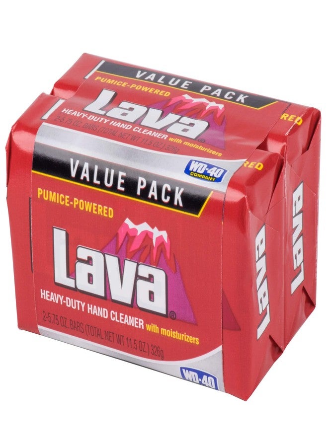 Lava Heavy-Duty Hand Cleaner with Moisturizers, Twin-Pack, 5.75 OZ [12-Pack] - Image 1