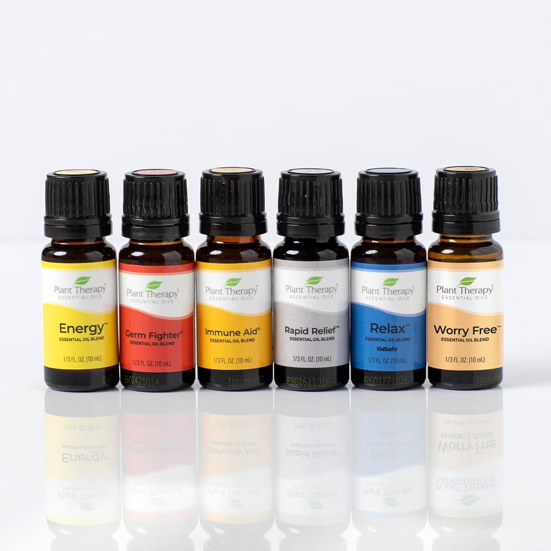 Plant Therapy Top 6 Essential Oil Blends Set 100% Pure, Undiluted, Natural Aromatherapy, Therapeutic Grade 10 mL - Image 5